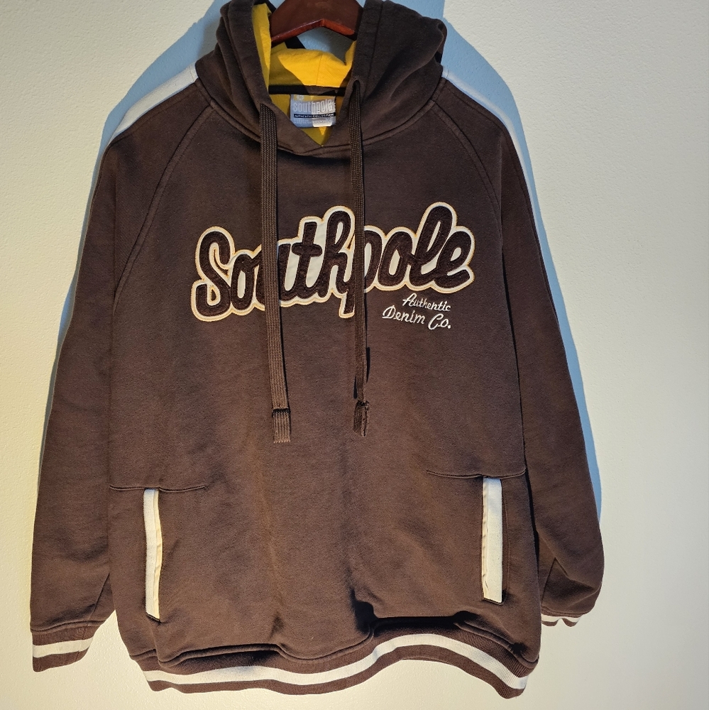 XL Brown Southpole Hoodie
